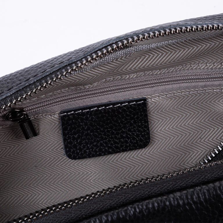 Dámská malá crossbody kabelka černá - galerie #3