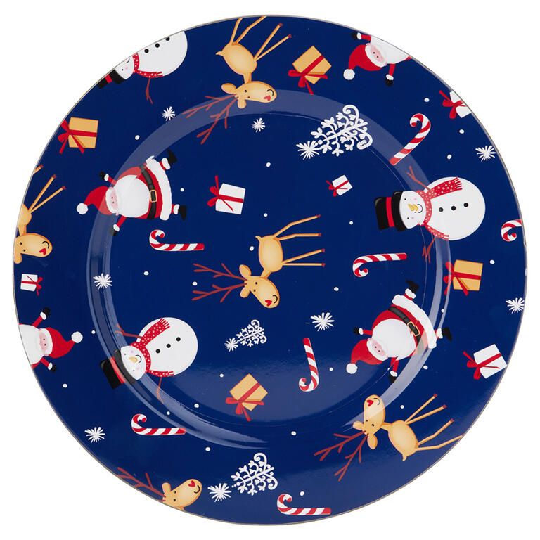 Plastový dekorační tác VÁNOCE assort 33 cm - galerie #1