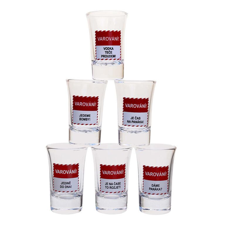 Sada 6 odlivek VAROVÁNÍ 40 ml - galerie #1