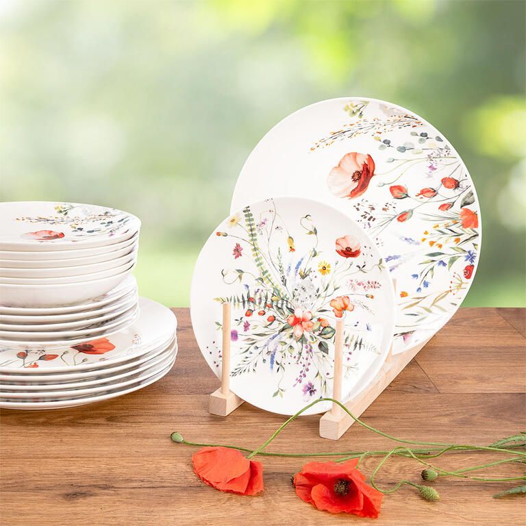 Porcelánový dezertní talíř MÁK   20,5 cm - galerie #2