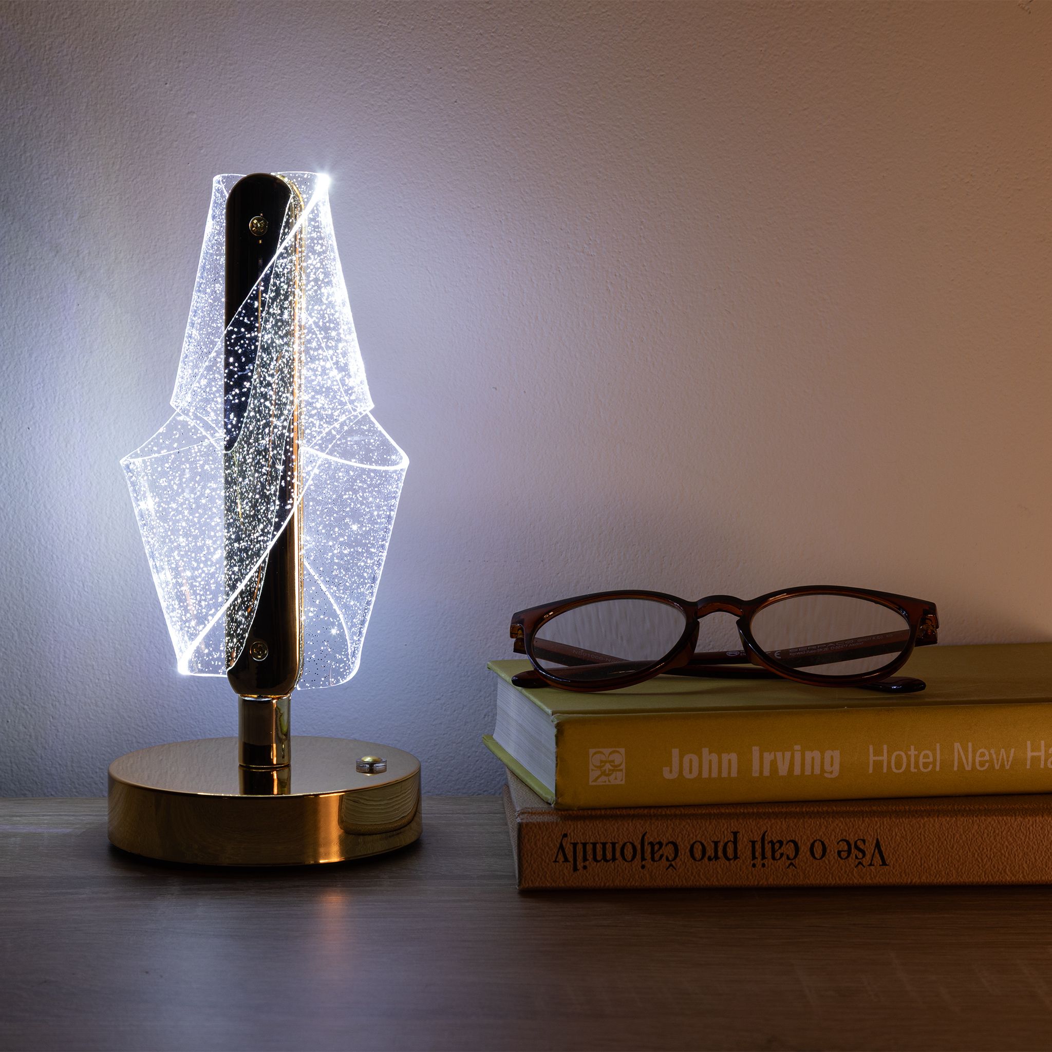 Ozdobná LED lampička vlna - galerie #1
