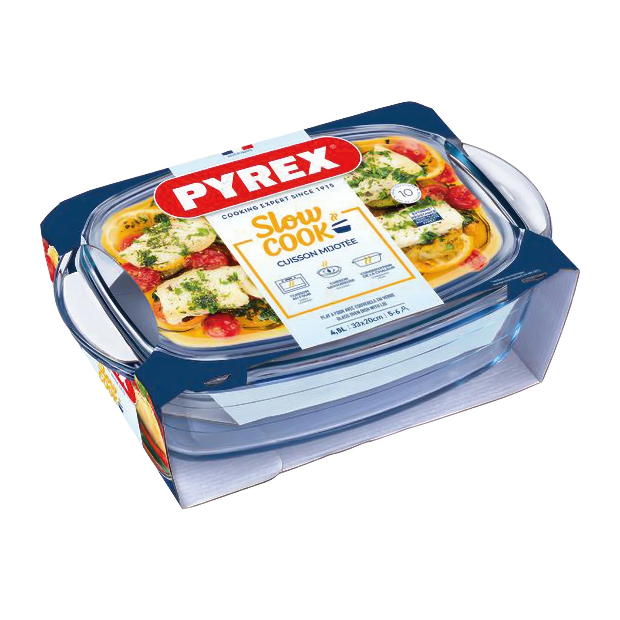 Skleněný pekáč s víkem PYREX - galerie #3