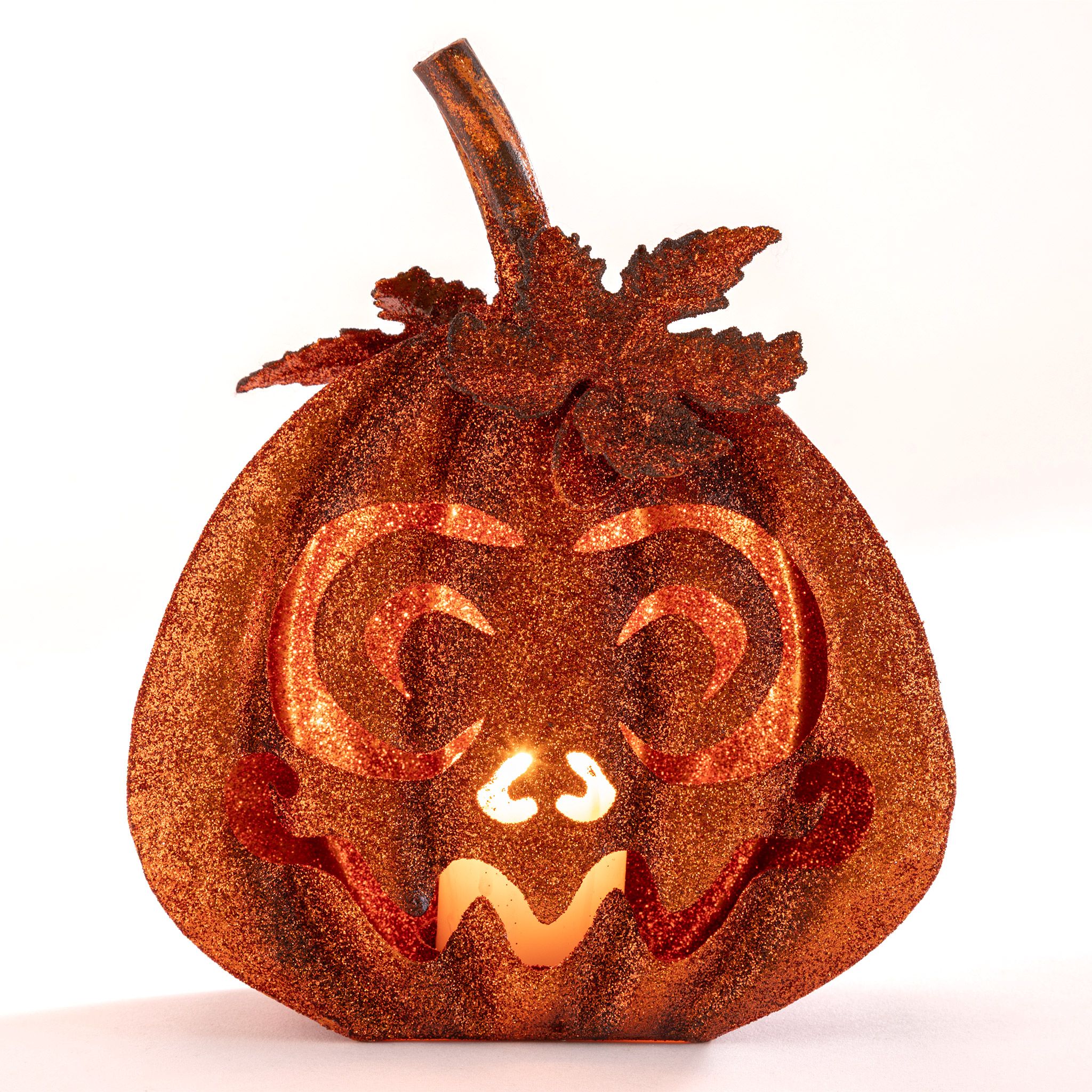 Kovová lucerna DÝNĚ HALLOWEEN 21 cm - galerie #1