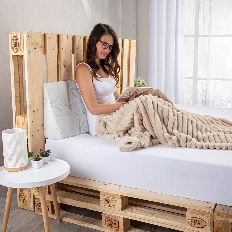 Klinowy zagłówek BAMBOO Comfort 80 x 38 cm - galeria #6