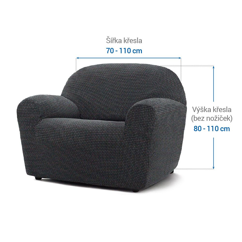křeslo (š. 70 - 110 cm) - galerie #3
