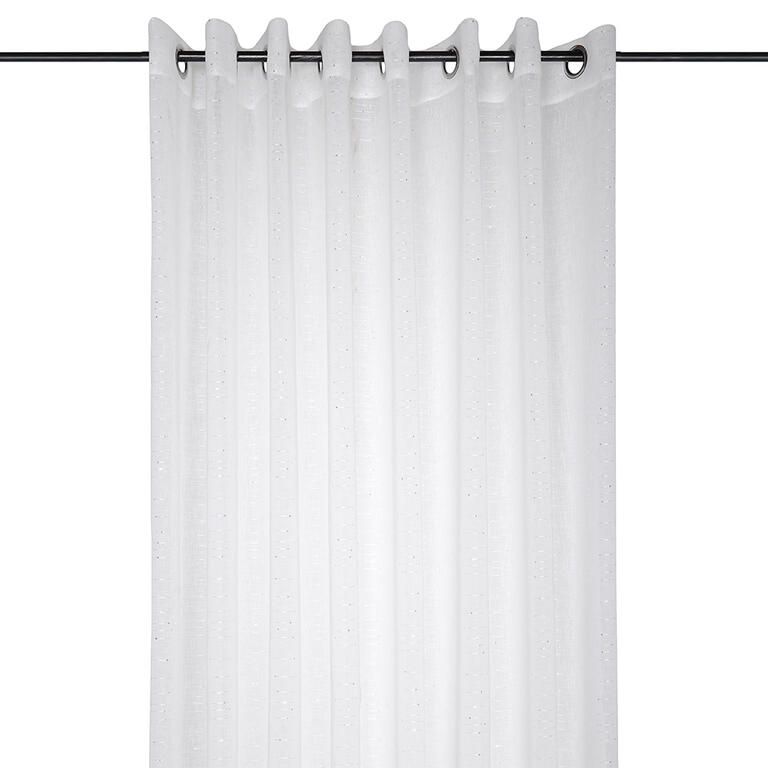 Voálová záclona na francouzské okno CELIAN XXL 300 x 260 cm - galerie #1