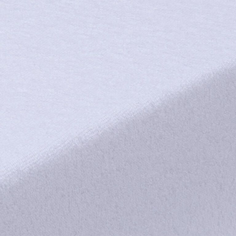 Elastyczne frotte prześcieradło EXCLUSIVE białe - galeria #1