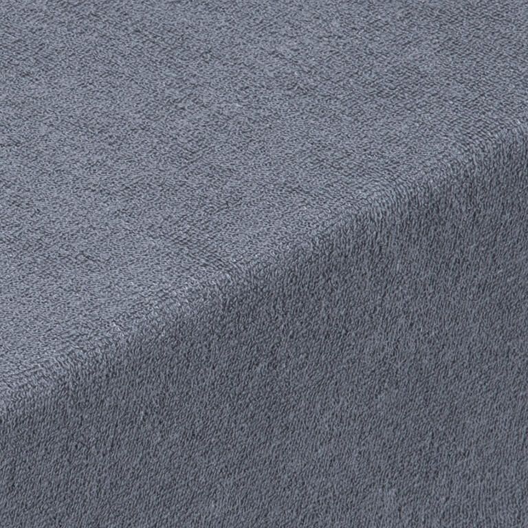 Elastyczne frotte prześcieradło EXCLUSIVE antracyt - galeria #1