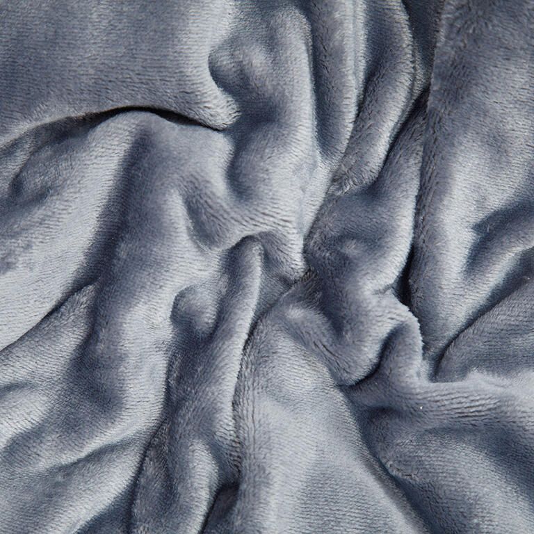 Beránková deka OVEČKA šedá 150 x 200 cm - galerie #1