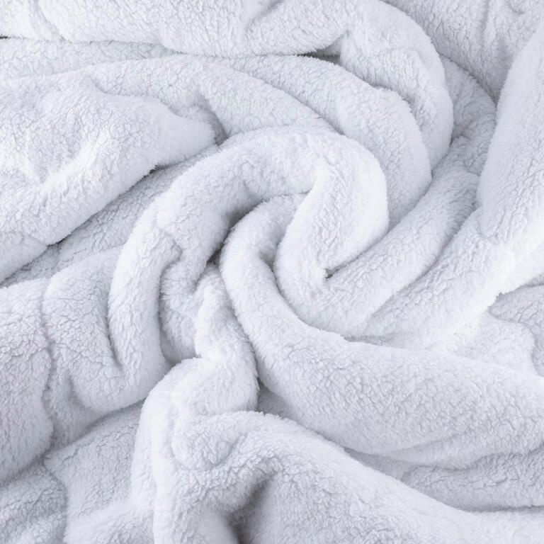 Pikowany barankowy zestaw INVERNO ciemnoniebieski - galeria #4