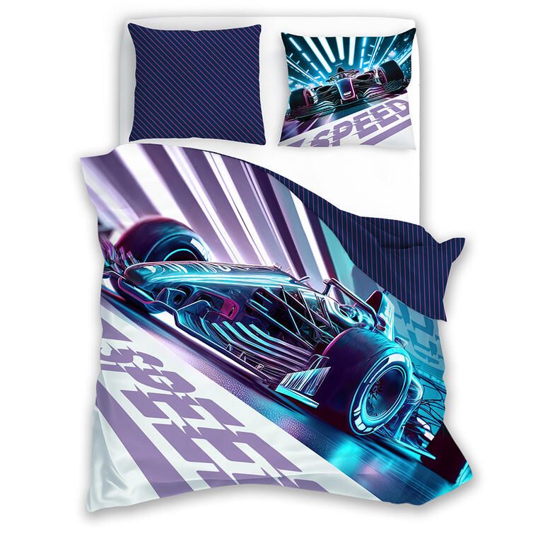 Bavlněné ložní povlečení ZÁVOD F1 - galerie #1