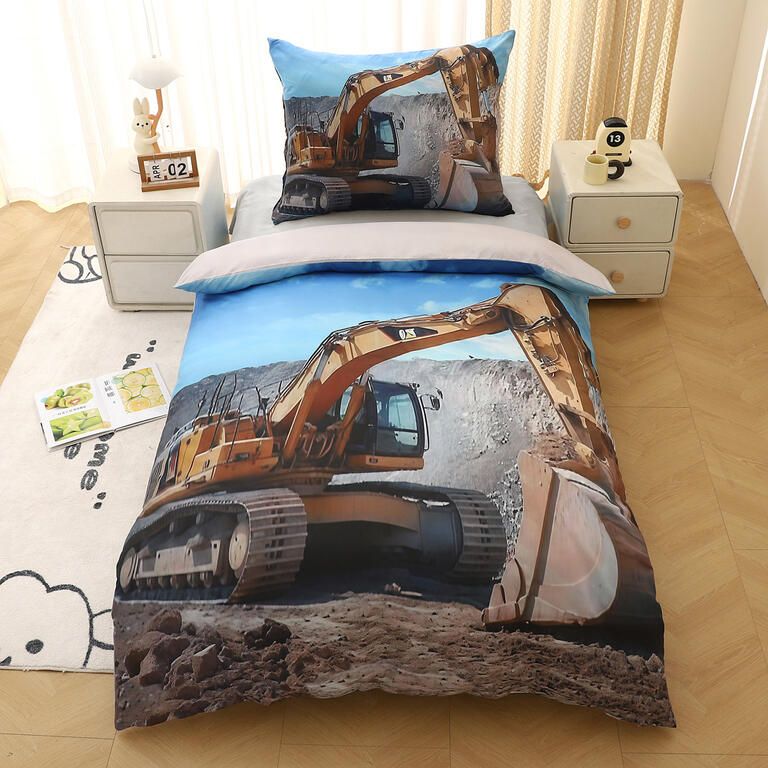 Ložní povlečení z mikrovlákna 3D BAGR - galerie #1