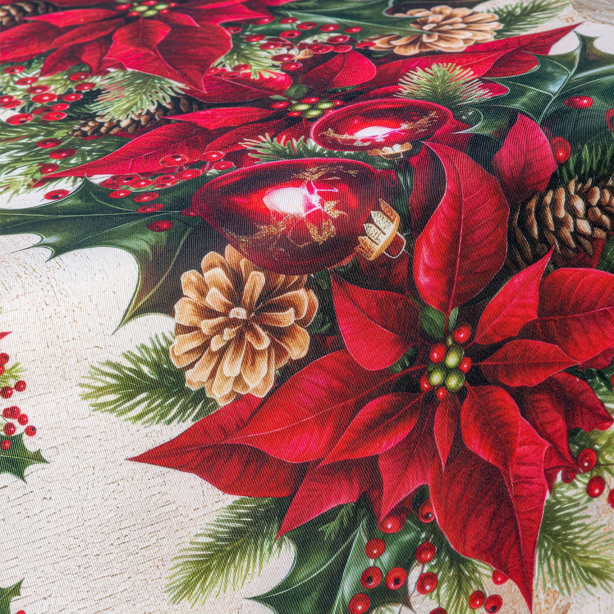 Středový ubrus s teflonovou úpravou CHRISTMAS STAR 85 x 85 cm - galerie #5