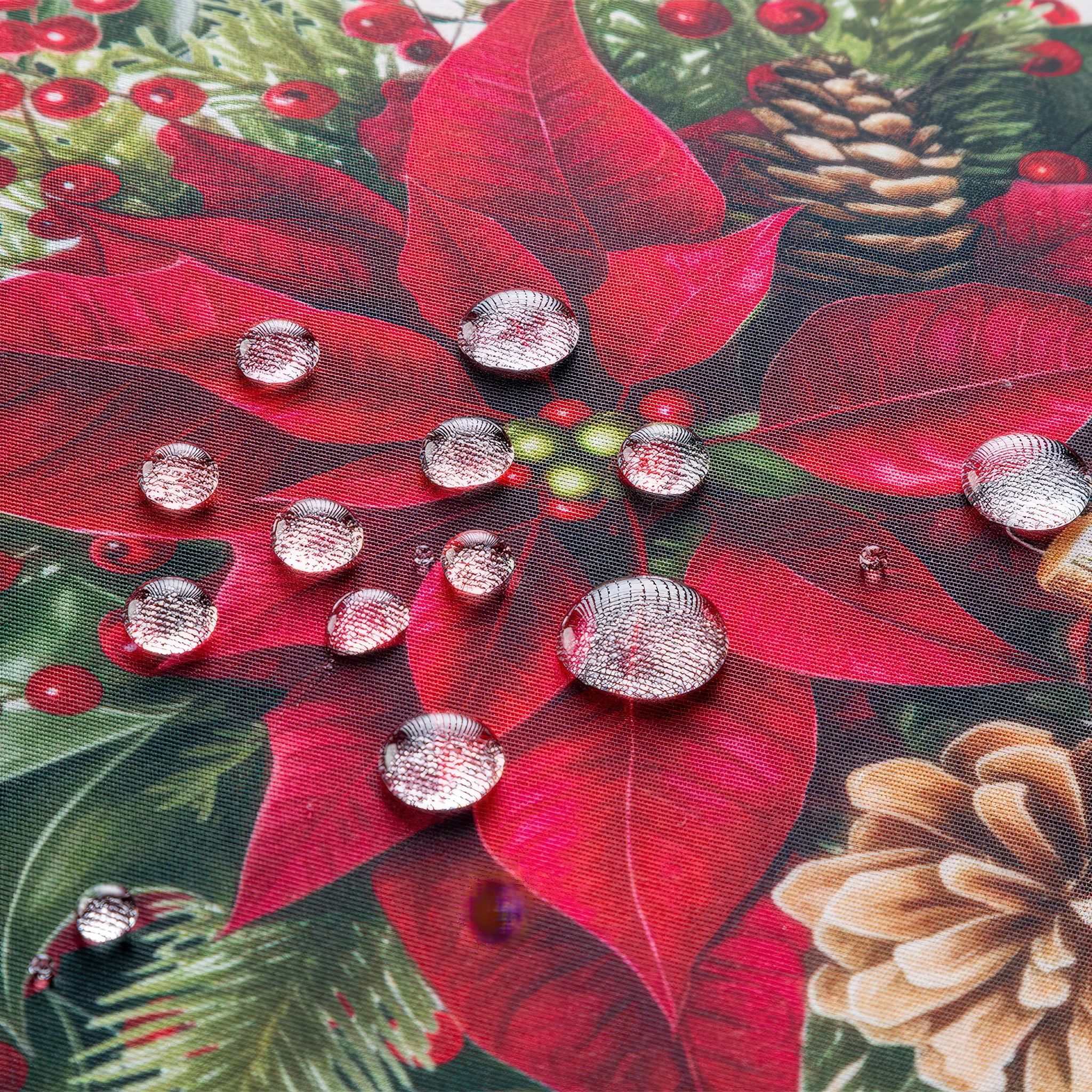 Sada 4 ks prostírání a stolního běhounu s teflonovou úpravou CHRISTMAS STAR - galerie #6