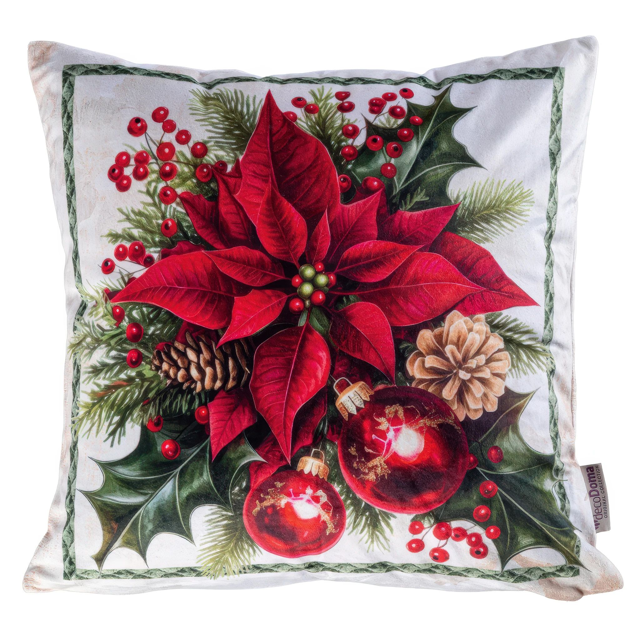 Sada 3 ks povlaků na polštářky CHRISTMAS STAR 45 x 45 cm - galerie #3