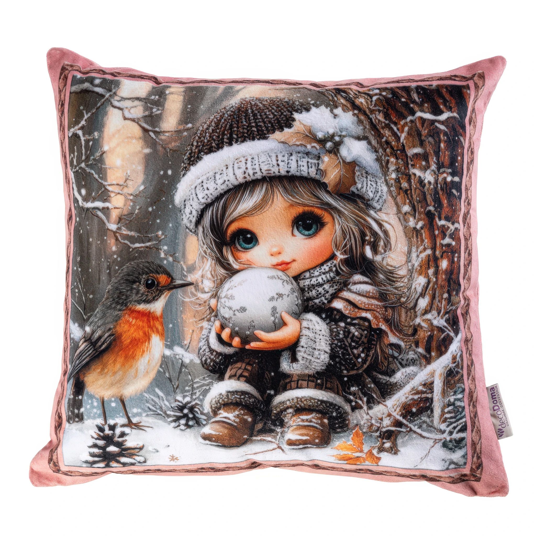 Sada 3 ks povlaků na polštářky WINTER GIRLS 45 x 45 cm - galerie #2