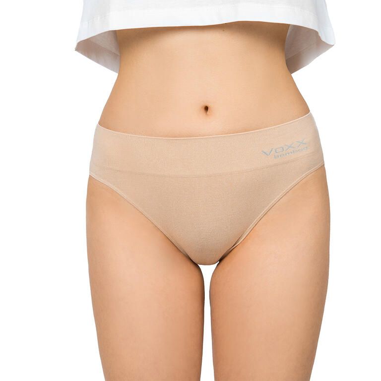 Kalhotky VoXX vyšší dámské BAMBOO SEAMLESS béžová - galerie #1