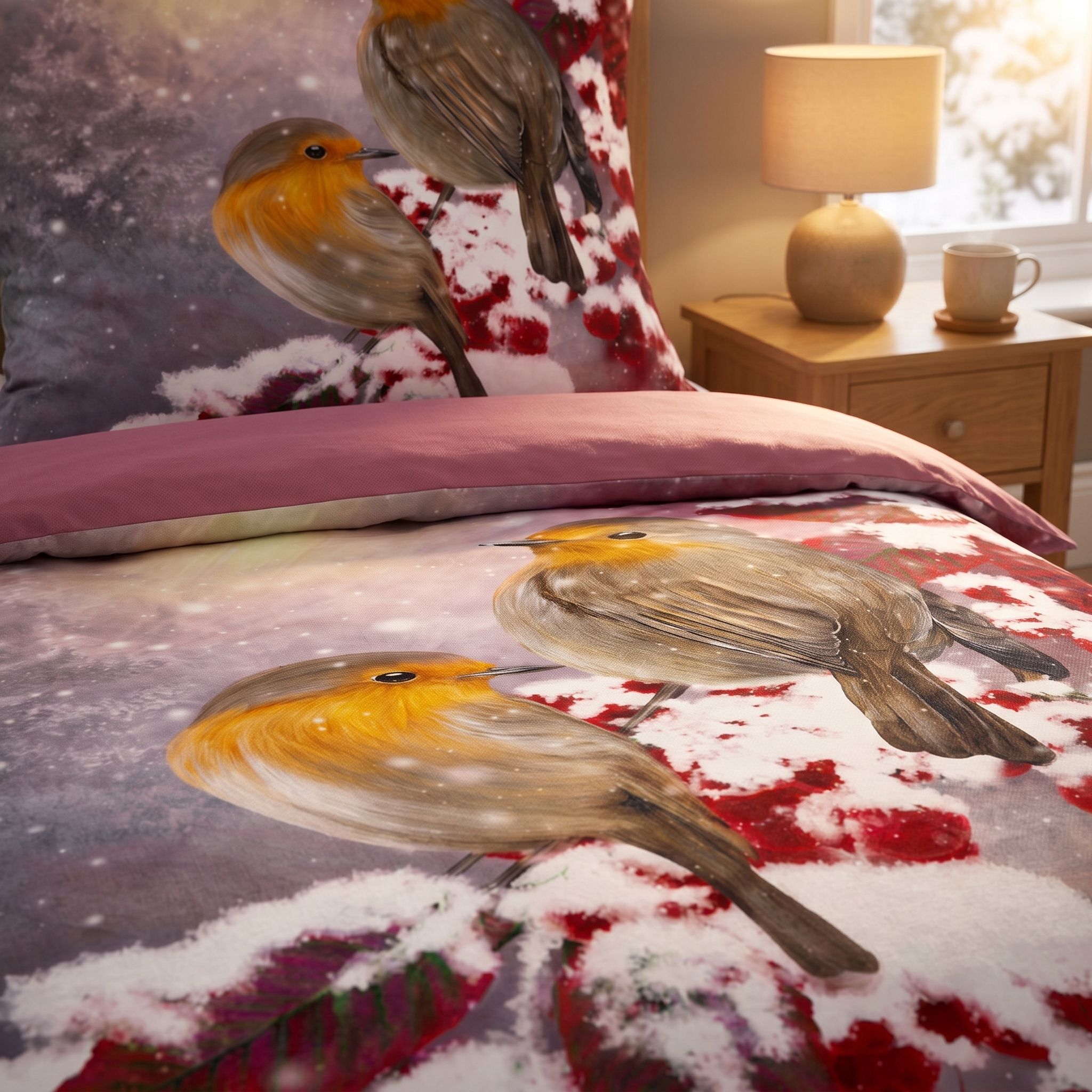 Bavlněné ložní povlečení PTAČÍ ROMANCE - galerie #2