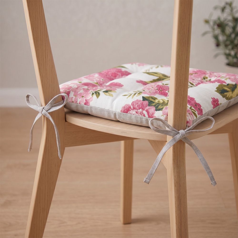 Podsedák na židli PRINTEMPS růžový - galerie #2