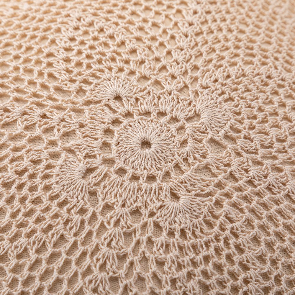 Sada 3 ks háčkovaných povlaků na polštářky 40 x 40 cm - galerie #5