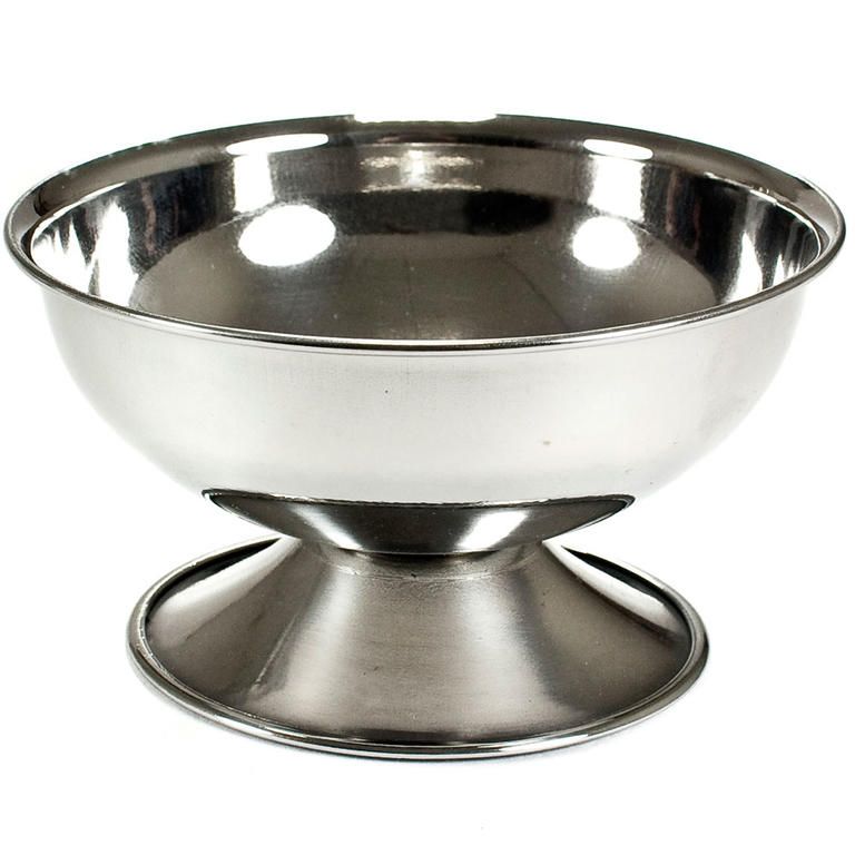 Nerezový pohár na zmrzlinu 10 cm, BANQUET