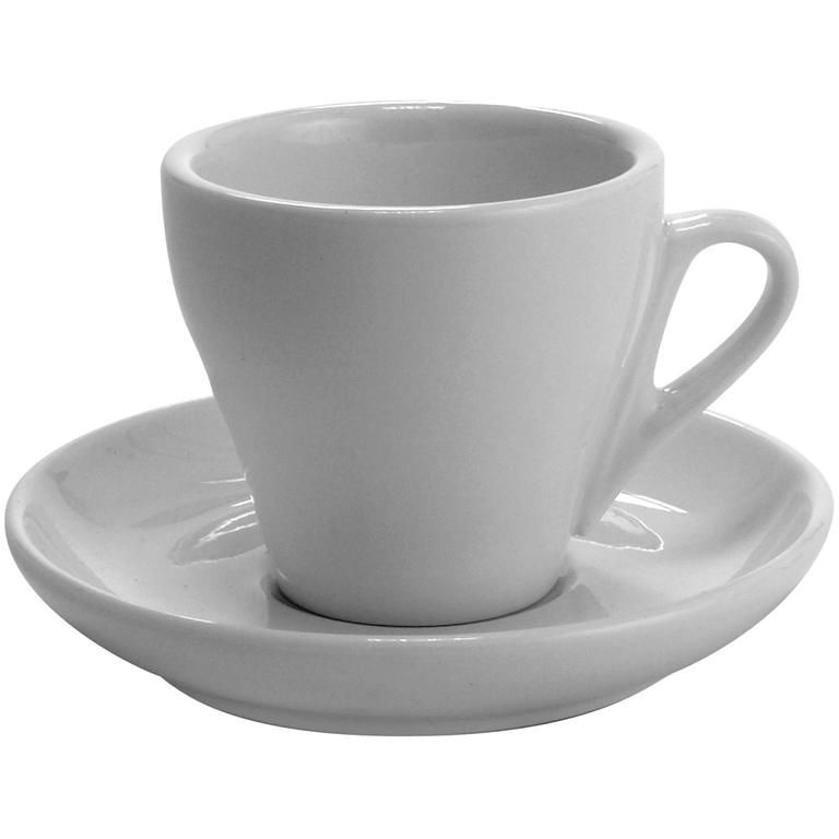 Banquet Šálek s podšálkem SQUARE ALBA 150 ml