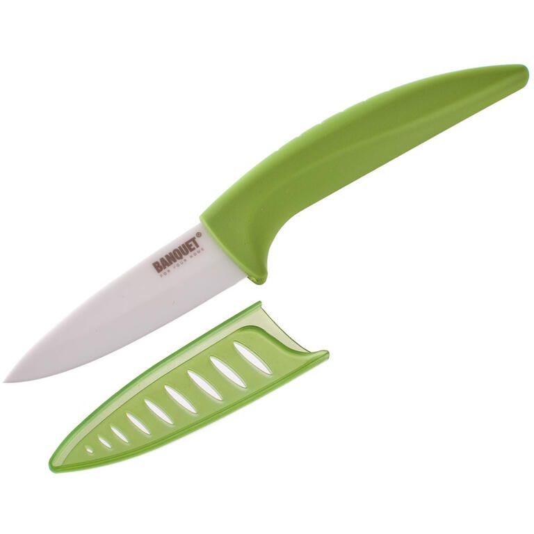 Keramický praktický nůž 17,5 cm Gourmet Ceramia Verde, BANQUET