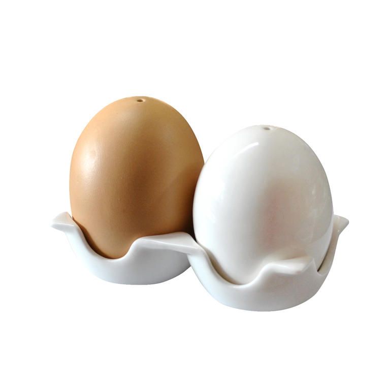 Porcelánová slánka a pepřenka Vajíčko
