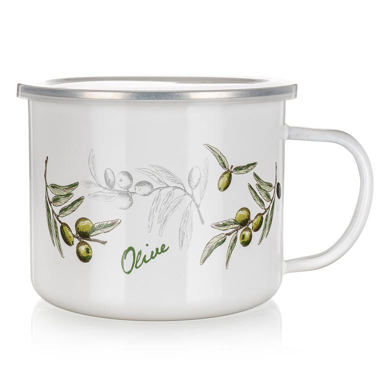 Cană emailată 0,5 l Olives, BANQUET