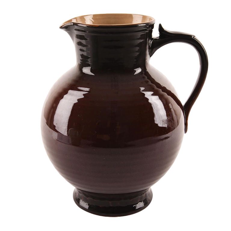 Keramický džbán 3,2 l Krajáč hnědý