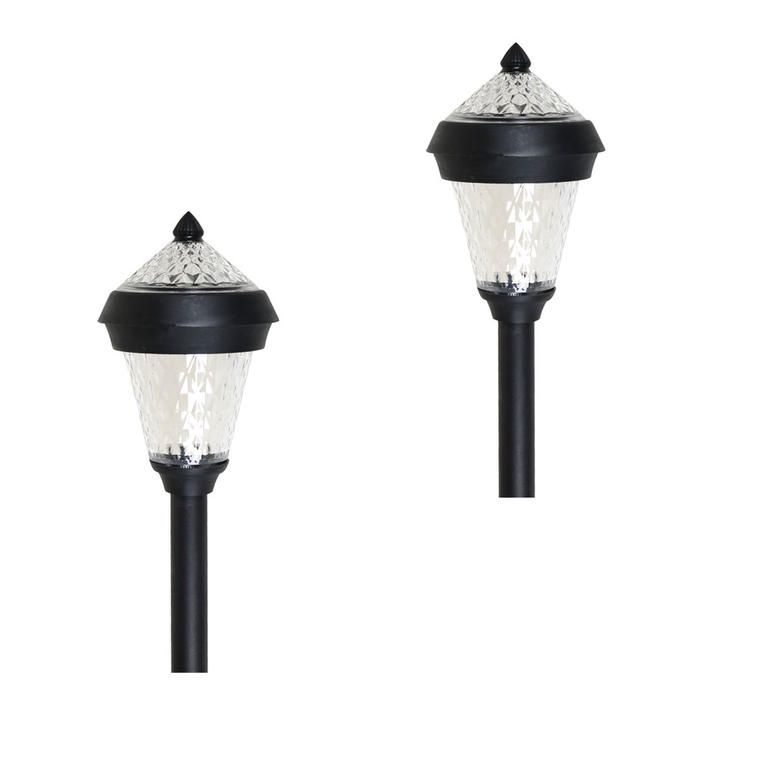 Solární lampy Crystal sada 2 kusů