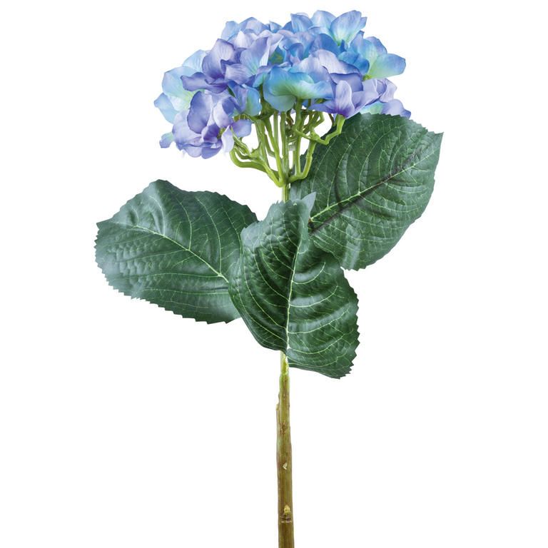 Umělá HORTENZIE modrá 50 cm