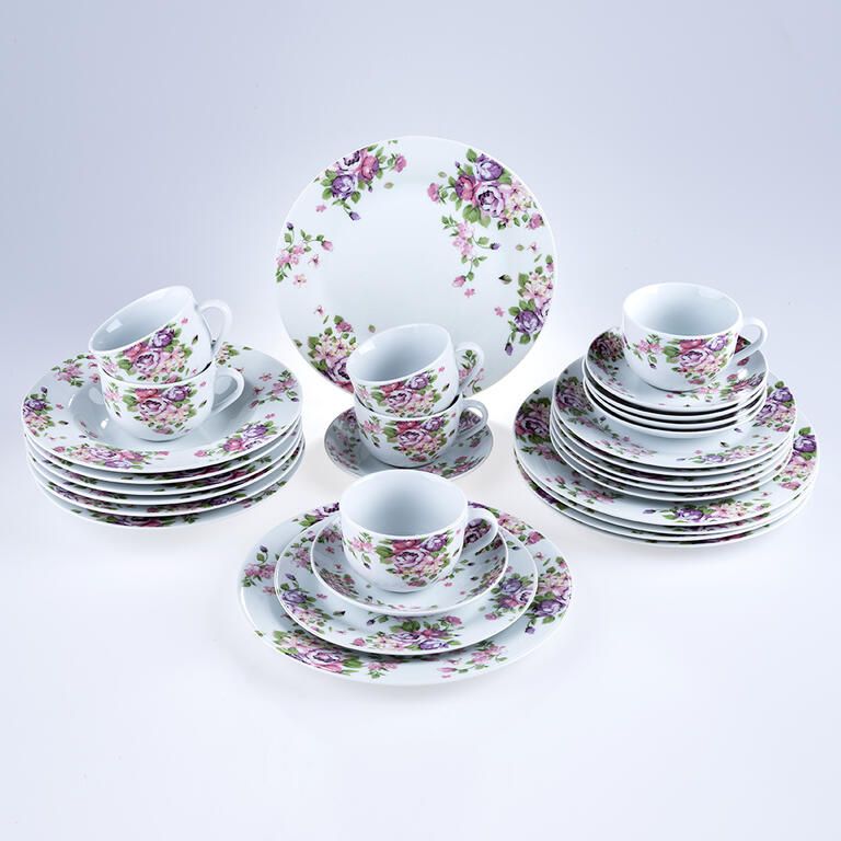 Porcelánová jídelní sada BEAUTY 30 ks
