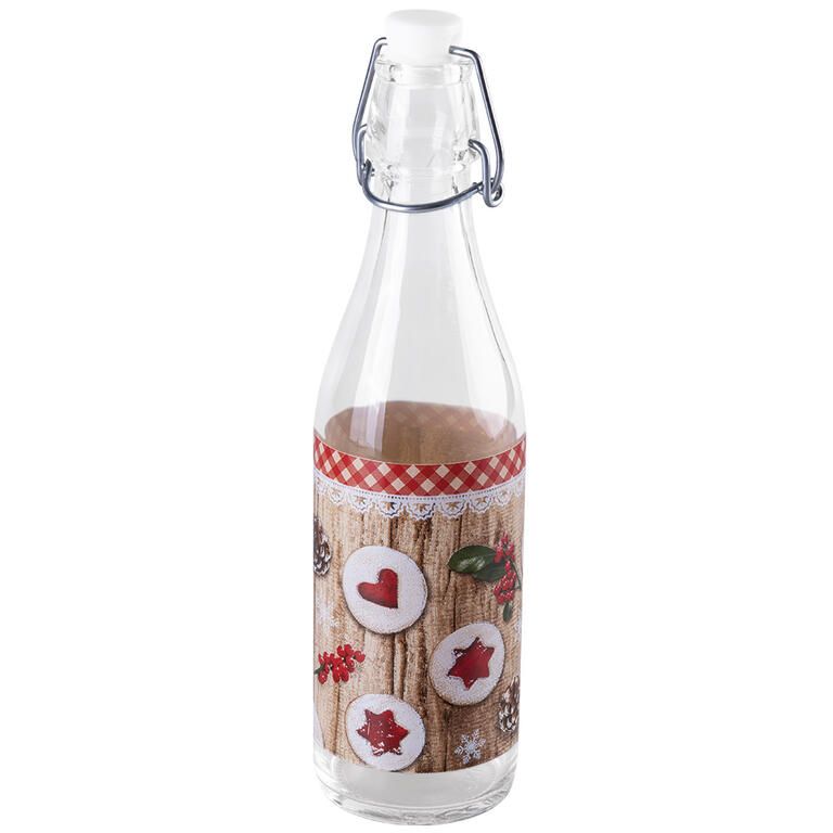 Butelka świąteczna na likier CIASTKA