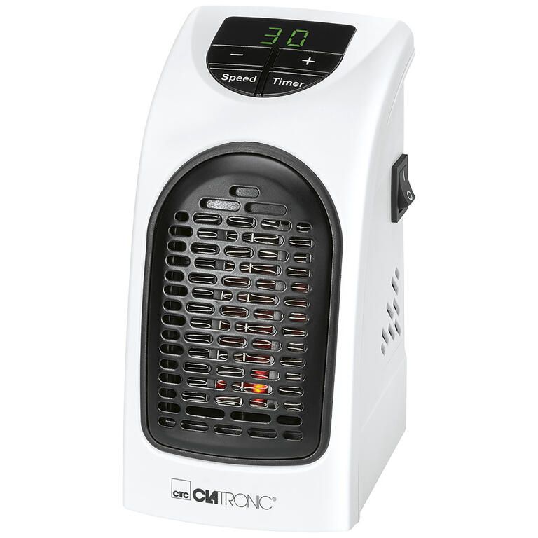 Teplovzdušný ventilátor do zásuvky Clatronic