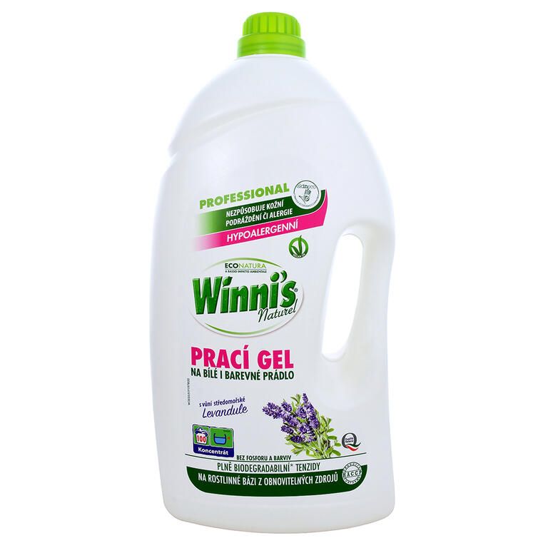 WINNI´S hypoalergenní prací gel s levandulí 5 L
