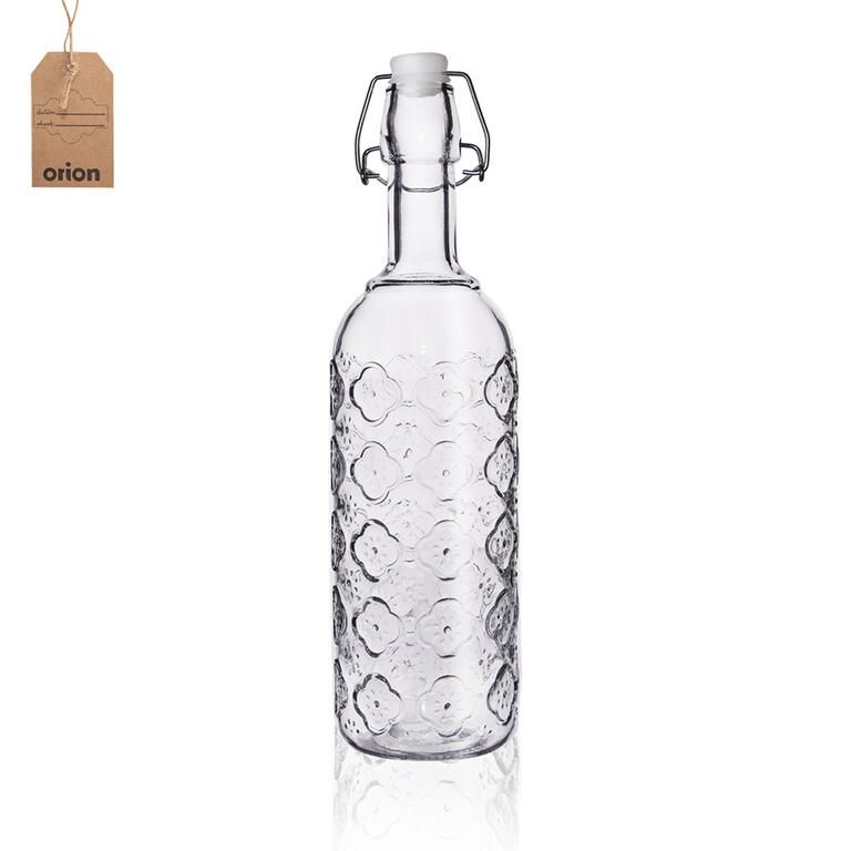 Skleněná láhev s klipovým uzávěrem 750 ml