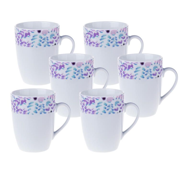 Sada porcelánových hrnků WILD BERRIES 290 ml 6 ks