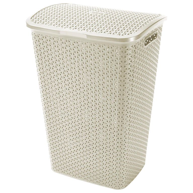 Koš na špinavé prádlo MY STYLE béžový 55 l