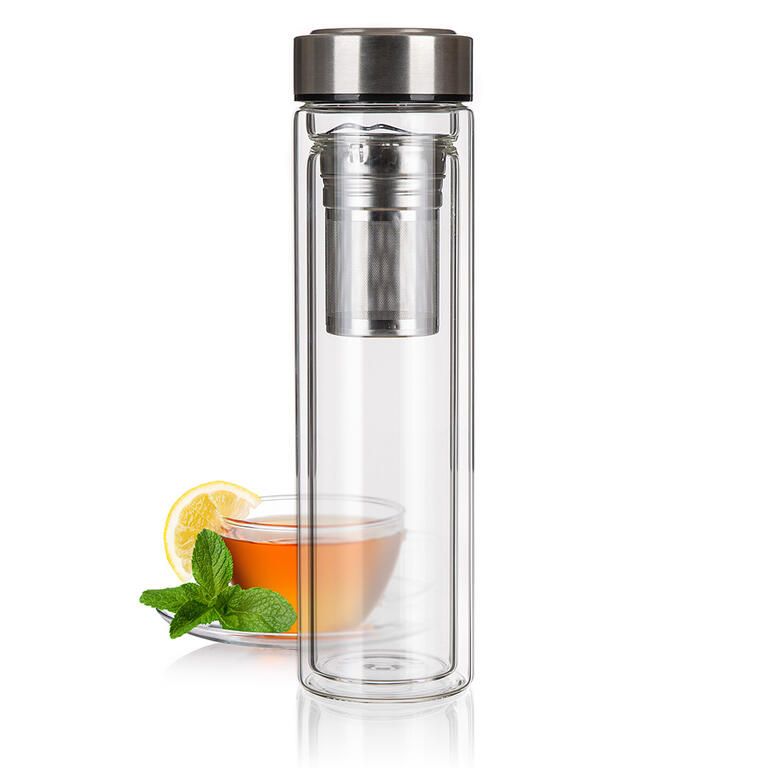 Termos do herbaty DOBLO 500ml z zaparzaczem