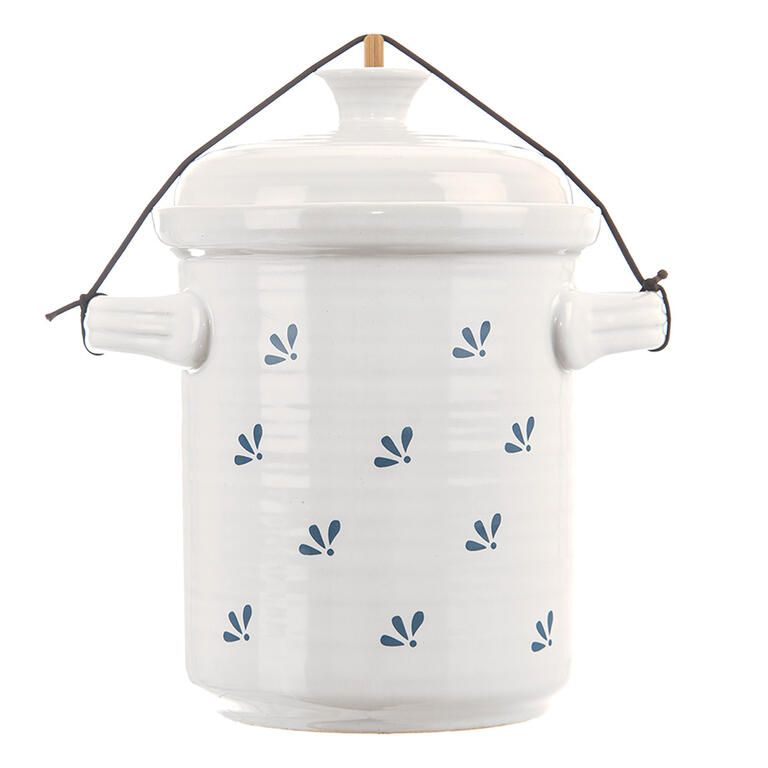 Hrnec na nakládání zeleniny PICKLES modrotisk 2,8 l