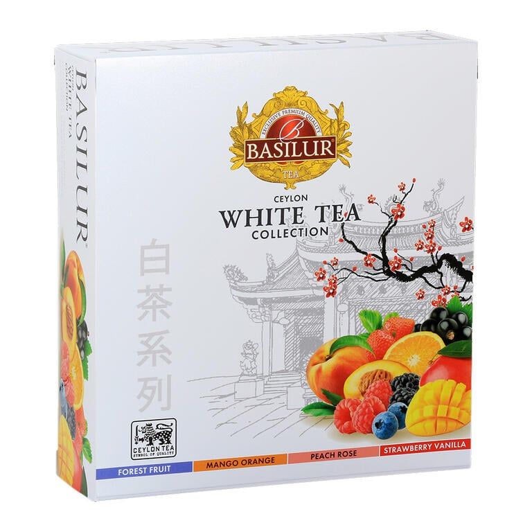 Zestaw prezentowy herbat White Tea Assorted 40 saszetek