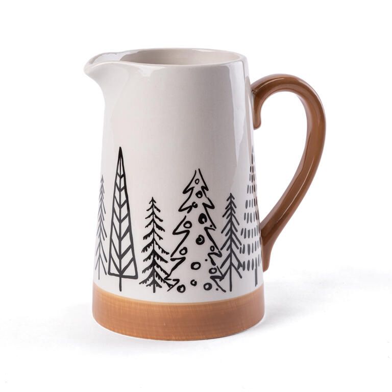 Ceramiczny dzbanek CHOINKI