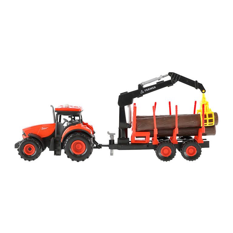 Traktor ZETOR z kołem zamachowym ze światłem i dźwiękiem