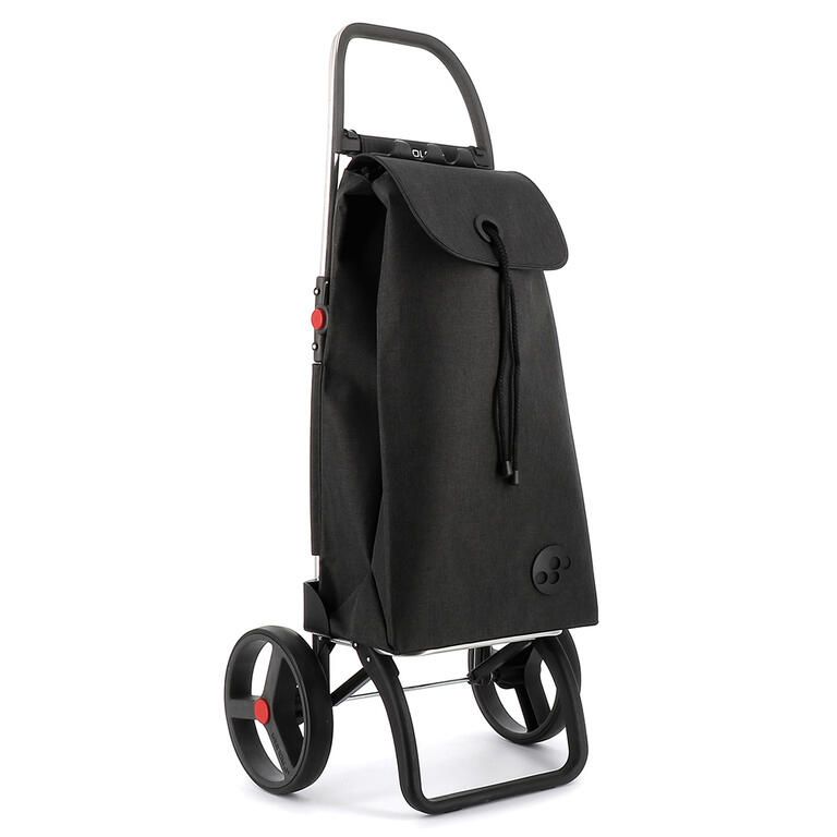 Taška na velkých kolečkách ROLSER I-Max Tweed 2 Logic RSG, černá
