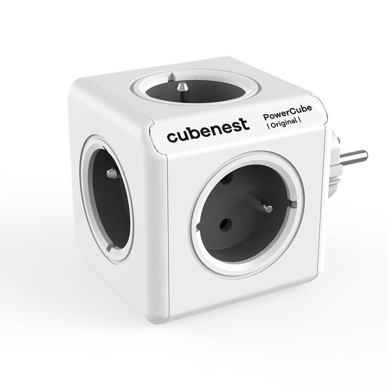Rozbočovač Cubenest PowerCube Original šedá