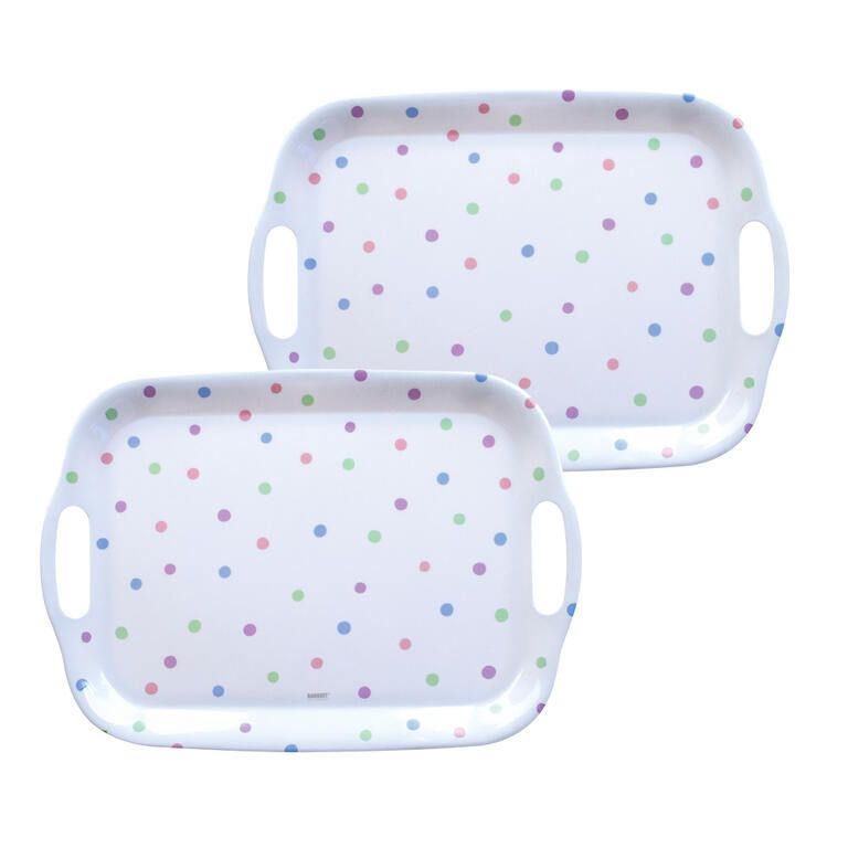 Zestaw tac melaminowych PUNTO 36 x 25,5 cm 2 szt.