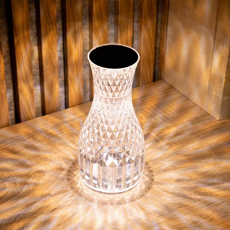 Ozdobná LED lampa KRYSTAL