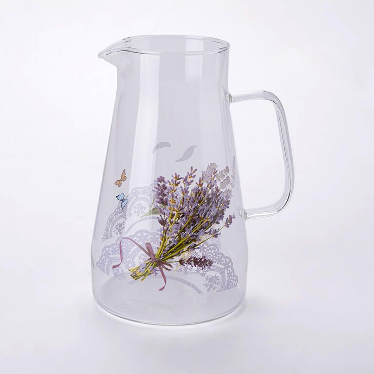 Dzbanek szklany LAWENDA 1450 ml