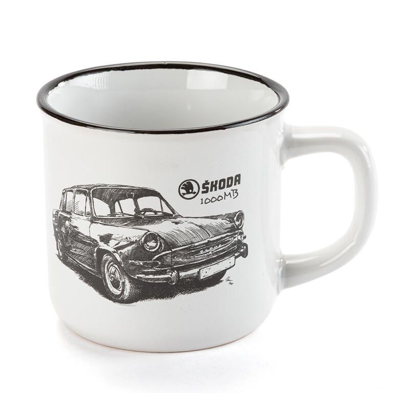 Keramický hrnek ŠKODA 1000MB 330 ml